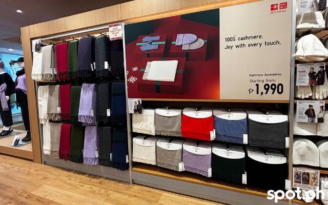 uniqlo bgc high street scarves